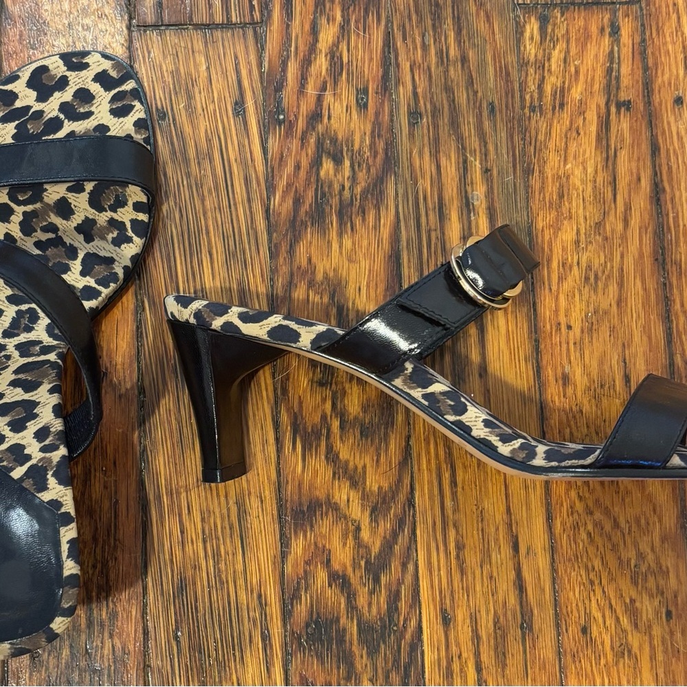 Leopard Print Heels - Picture 2 of 4